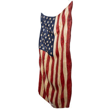 Load image into Gallery viewer, Vertical Draped Wavy American Flag
