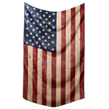 Load image into Gallery viewer, Large Vertical Draped Wavy American Flag
